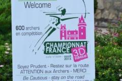 Championnat de France 3D à Sully sur Loire, 15 et 16 août 2015